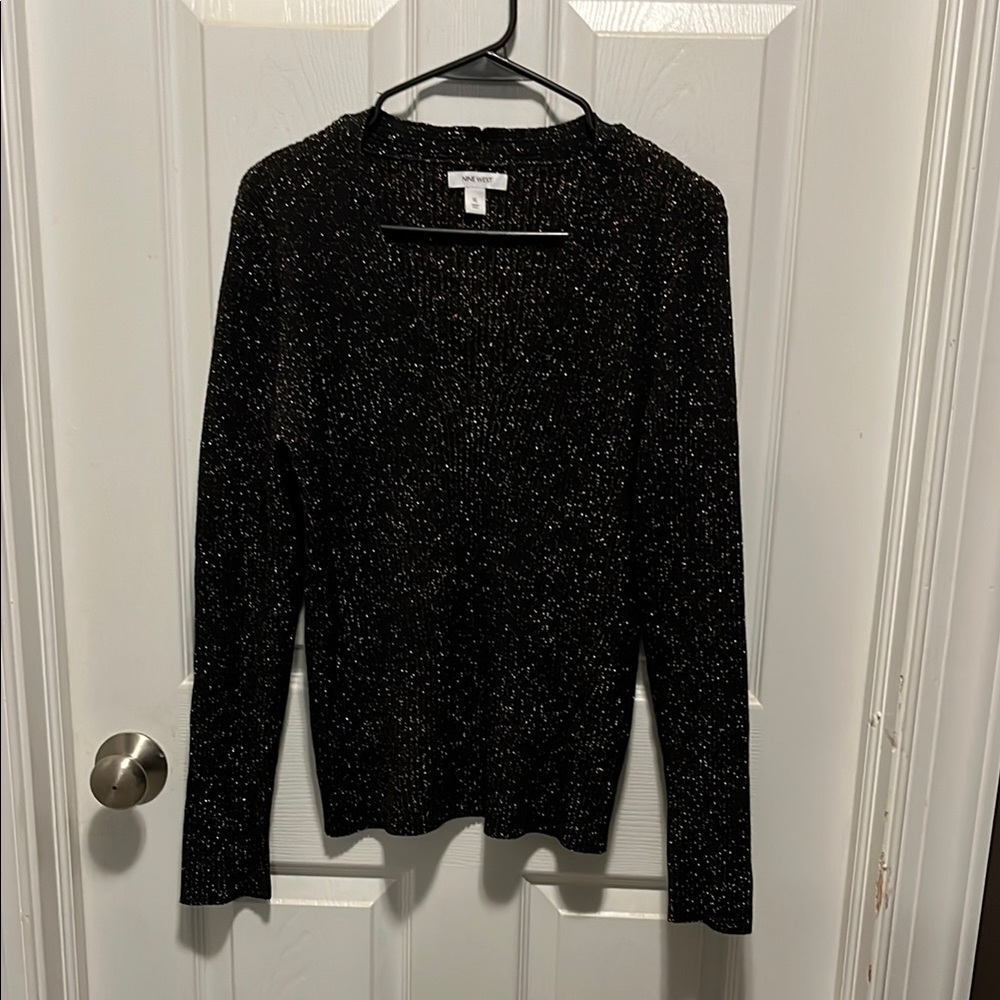 Black and Gold Sweater